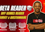 beta read manuscript, fill readers questionaires, provide critique, beta reader